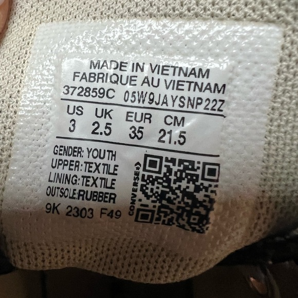 Kids high top converse - Picture 5 of 5